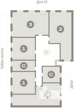 Студия квартира, вторичка, 23м2, 6/8 этаж