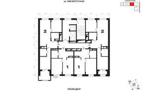 1-к квартира, вторичка, 40м2, 13/25 этаж