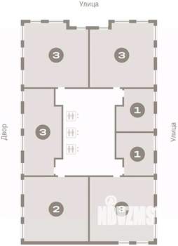 3-к квартира, вторичка, 96м2, 4/25 этаж
