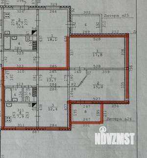 3-к квартира, вторичка, 71м2, 2/3 этаж
