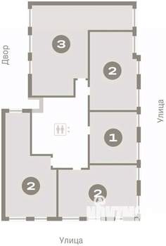 2-к квартира, вторичка, 68м2, 3/7 этаж