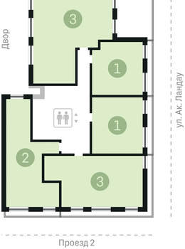 3-к квартира, вторичка, 121м2, 8/9 этаж