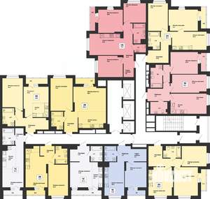 Студия квартира, строящийся дом, 28м2, 2/25 этаж