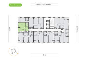 1-к квартира, вторичка, 36м2, 3/17 этаж