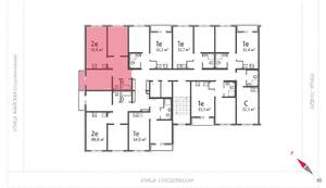 2-к квартира, вторичка, 51м2, 3/8 этаж
