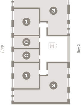 3-к квартира, вторичка, 85м2, 8/17 этаж