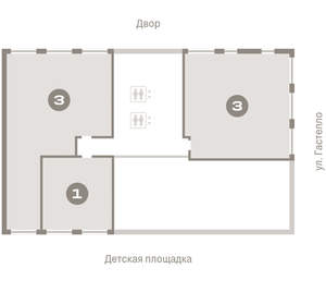 3-к квартира, вторичка, 108м2, 2/16 этаж