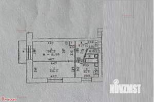 2-к квартира, вторичка, 40м2, 3/5 этаж