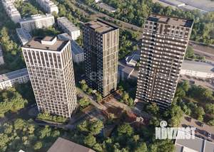 Студия квартира, строящийся дом, 24м2, 23/24 этаж