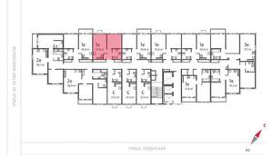 3-к квартира, вторичка, 78м2, 25/25 этаж