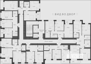 2-к квартира, вторичка, 53м2, 14/18 этаж