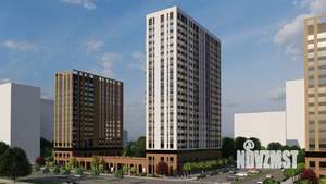 1-к квартира, строящийся дом, 42м2, 9/16 этаж