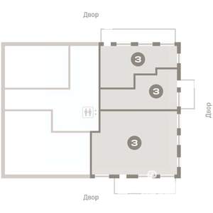 3-к квартира, вторичка, 197м2, 1/8 этаж