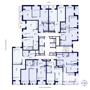 2-к квартира, вторичка, 66м2, 2/18 этаж