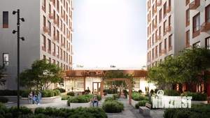 2-к квартира, строящийся дом, 76м2, 1/29 этаж