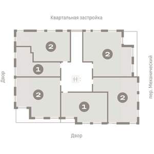 1-к квартира, вторичка, 44м2, 7/8 этаж