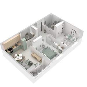 2-к квартира, вторичка, 59м2, 4/17 этаж