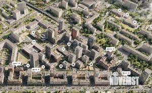 1-к квартира, вторичка, 57м2, 3/18 этаж
