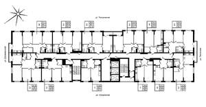 3-к квартира, строящийся дом, 82м2, 3/19 этаж
