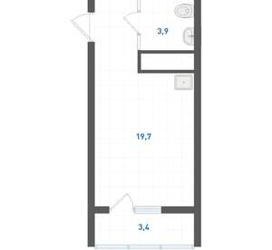 Студия квартира, вторичка, 25м2, 29/31 этаж