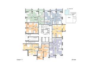 1-к квартира, вторичка, 50м2, 25/25 этаж