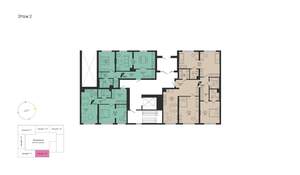 1-к квартира, вторичка, 56м2, 2/31 этаж