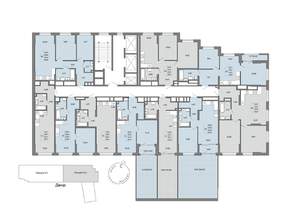 2-к квартира, вторичка, 57м2, 2/32 этаж