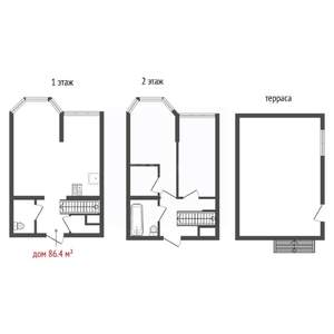 3-к квартира, вторичка, 86м2, 21/21 этаж