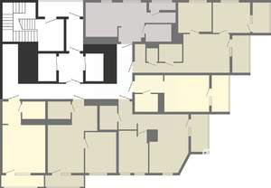 1-к квартира, строящийся дом, 41м2, 19/19 этаж
