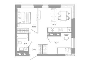 2-к квартира, вторичка, 48м2, 11/24 этаж