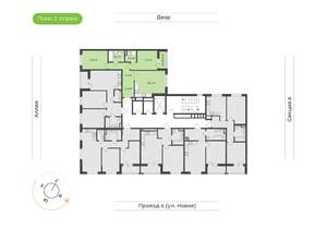 2-к квартира, вторичка, 65м2, 2/17 этаж