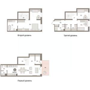 3-к квартира, вторичка, 150м2, 1/8 этаж