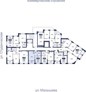 1-к квартира, вторичка, 35м2, 3/31 этаж