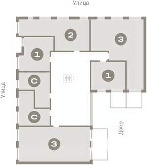 3-к квартира, вторичка, 103м2, 2/7 этаж