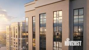 2-к квартира, строящийся дом, 54м2, 17/23 этаж