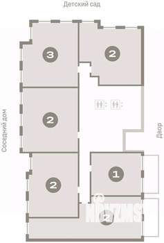 2-к квартира, вторичка, 97м2, 2/15 этаж