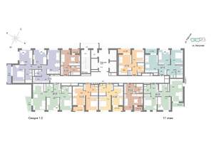 2-к квартира, вторичка, 58м2, 17/25 этаж