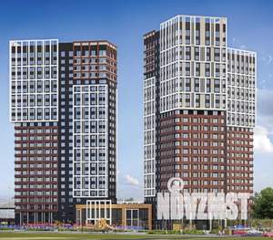 1-к квартира, строящийся дом, 32м2, 9/25 этаж