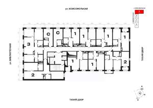 1-к квартира, вторичка, 38м2, 14/25 этаж