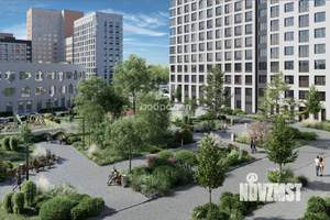 1-к квартира, строящийся дом, 41м2, 3/11 этаж
