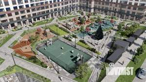 1-к квартира, вторичка, 41м2, 22/23 этаж