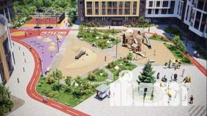 1-к квартира, строящийся дом, 33м2, 5/20 этаж