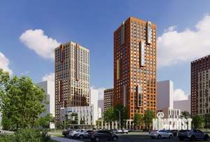 1-к квартира, строящийся дом, 46м2, 5/29 этаж