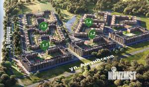 2-к квартира, вторичка, 53м2, 4/4 этаж