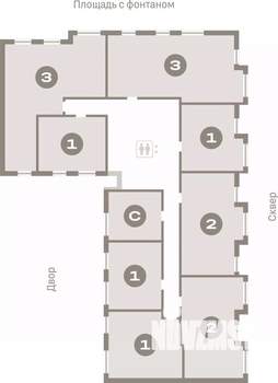 1-к квартира, вторичка, 35м2, 3/9 этаж