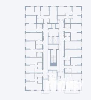 2-к квартира, строящийся дом, 39м2, 13/25 этаж