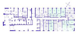 1-к квартира, строящийся дом, 42м2, 2/28 этаж