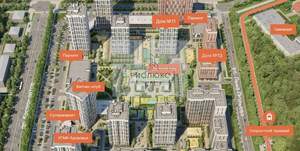 3-к квартира, вторичка, 99м2, 6/22 этаж