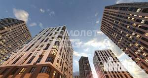 1-к квартира, строящийся дом, 32м2, 7/12 этаж