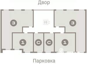 1-к квартира, вторичка, 36м2, 4/9 этаж